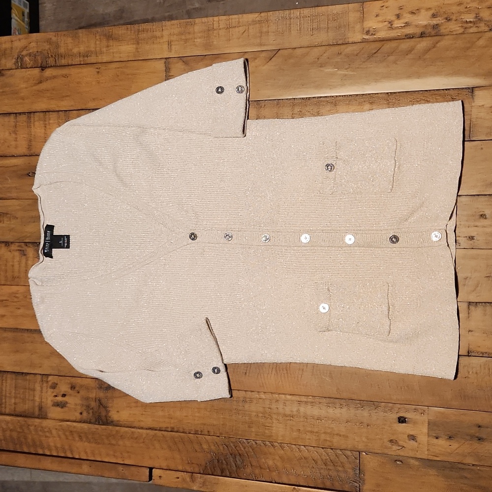 WHBM Silk-blend Cardigan
